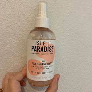 Isle of paradise self-tanning spray self tanner